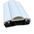 Aluminium Capped Screw Down Glazing Bar White