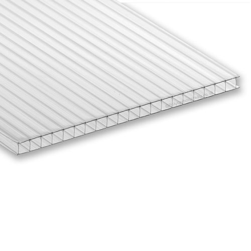 10mm Twinwall Polycarbonate Roofing Sheet Clear