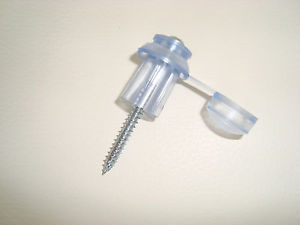 Corrugated PVC Roof Sheet Fixings With Spacer Pack Of 100 Fixings (AC4)