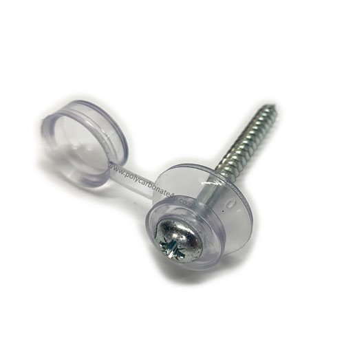 100-Pack 35mm Short Screws For Corrugated PVC Sheet Fixings (Unbranded)