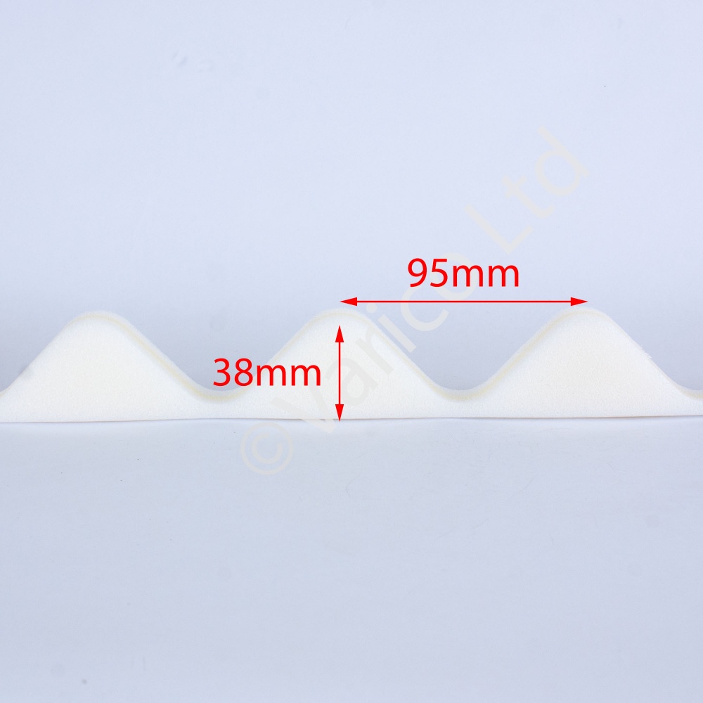 Black Foam Eaves Filler Bitumen Corrugated Roof Sheet Varico