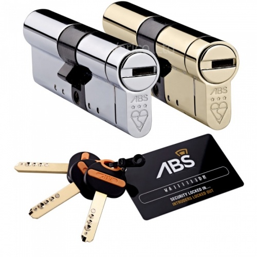 Anti Snap Locks TS007 3 Star 30mm Int 30mm Ext Brass Avocet ABS High Security Euro Cylinder Keyed Alike Pairs